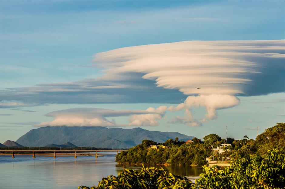 Lenticular clouds, Boa Vista, Brazil
