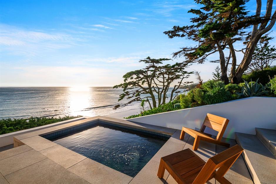 Kim's Malibu beach house
