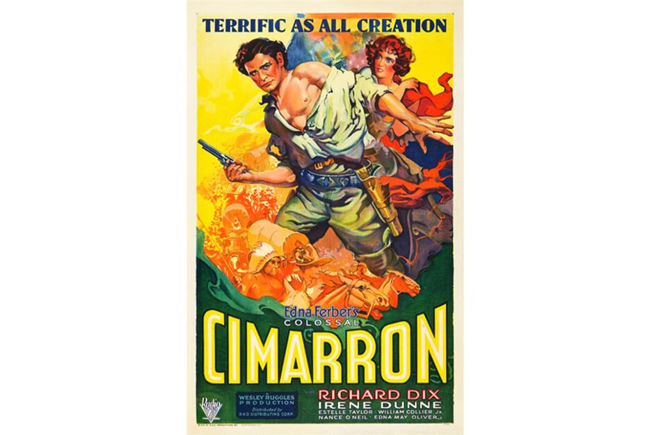 Cimarron (American poster, 1931): $101,575 (£82.4k)