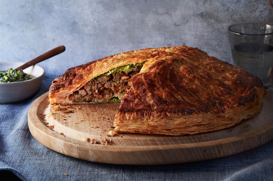 Veg & vegan: vegetarian pithivier