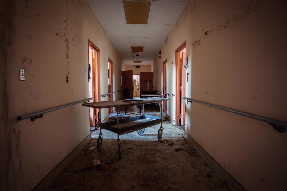 Eerily empty hospitals left to languish
