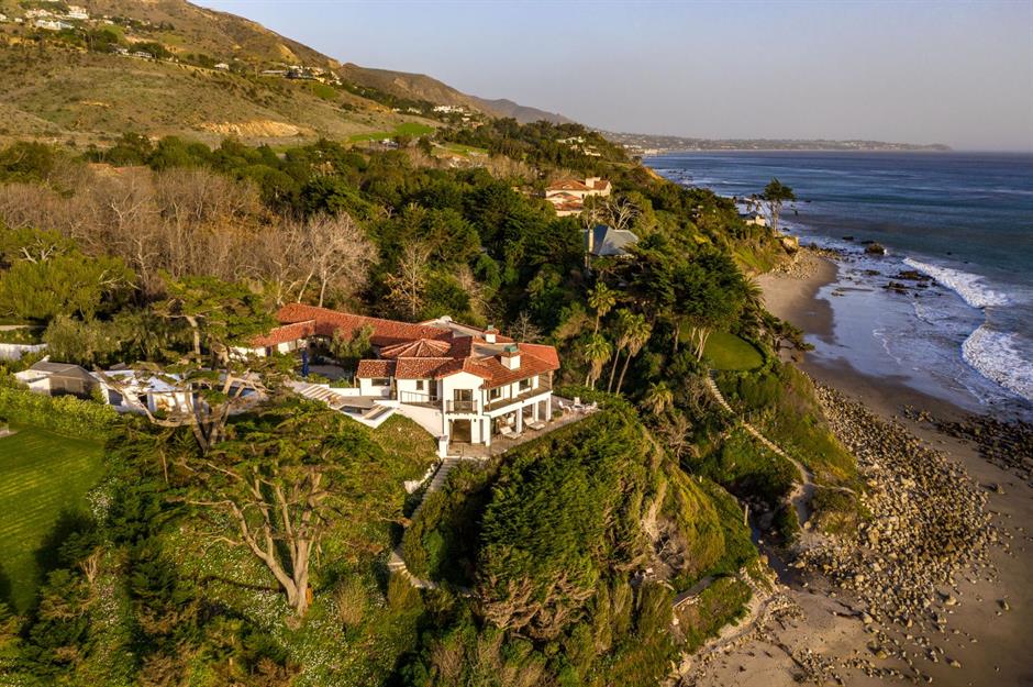 Kim's Malibu beach house