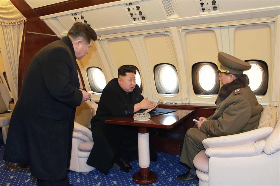 Umgebauter Sowjet-Jet