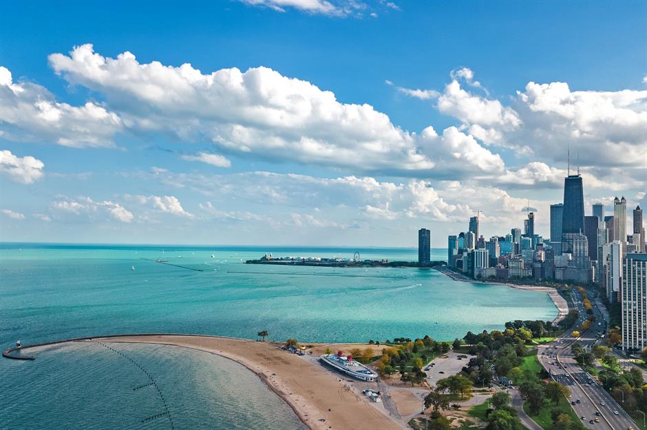 2. Skydive over Chicago, Illinois