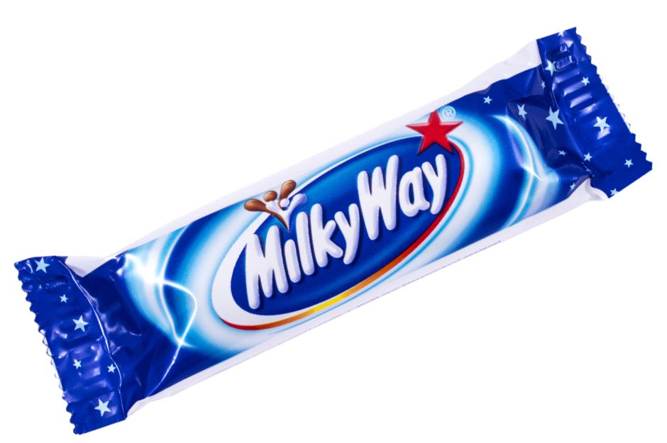 But a Milky Way bar isn't called that in the US