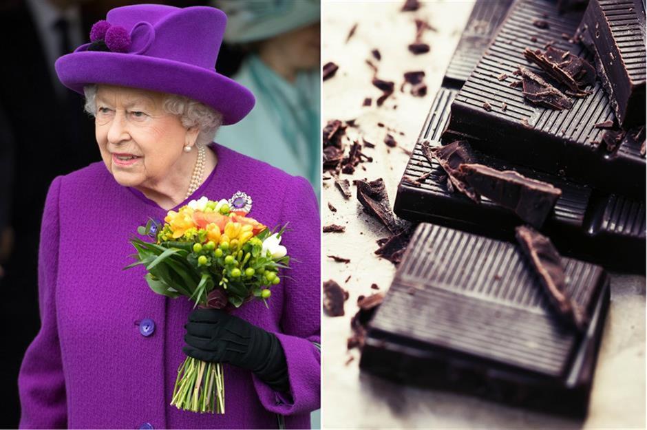 Queen Elizabeth II: chocolate