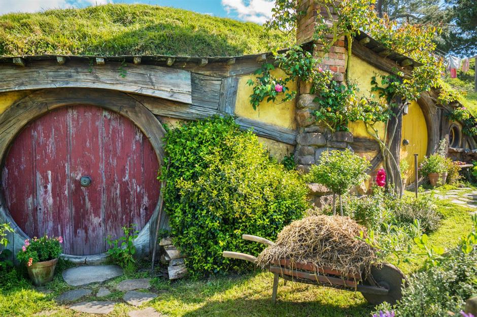 Das echte Hobbit-Haus, Matama, Neuseeland