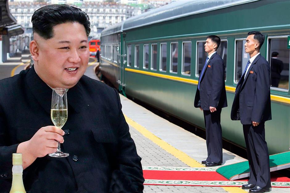 Der Sonderzug des nordkoreanischen Diktators