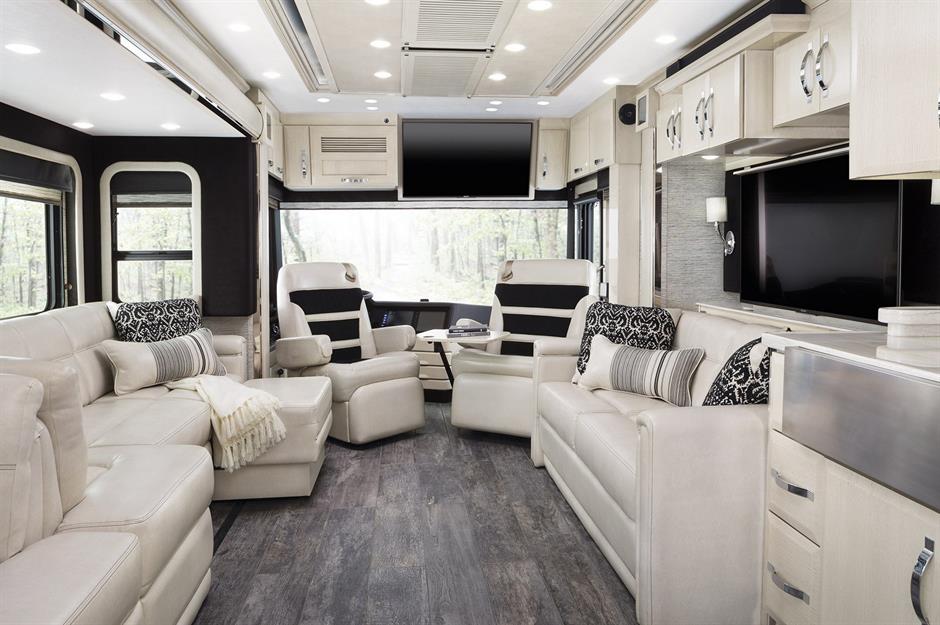 Most Luxurious Motorhomes Home Decorating Ideas Interior