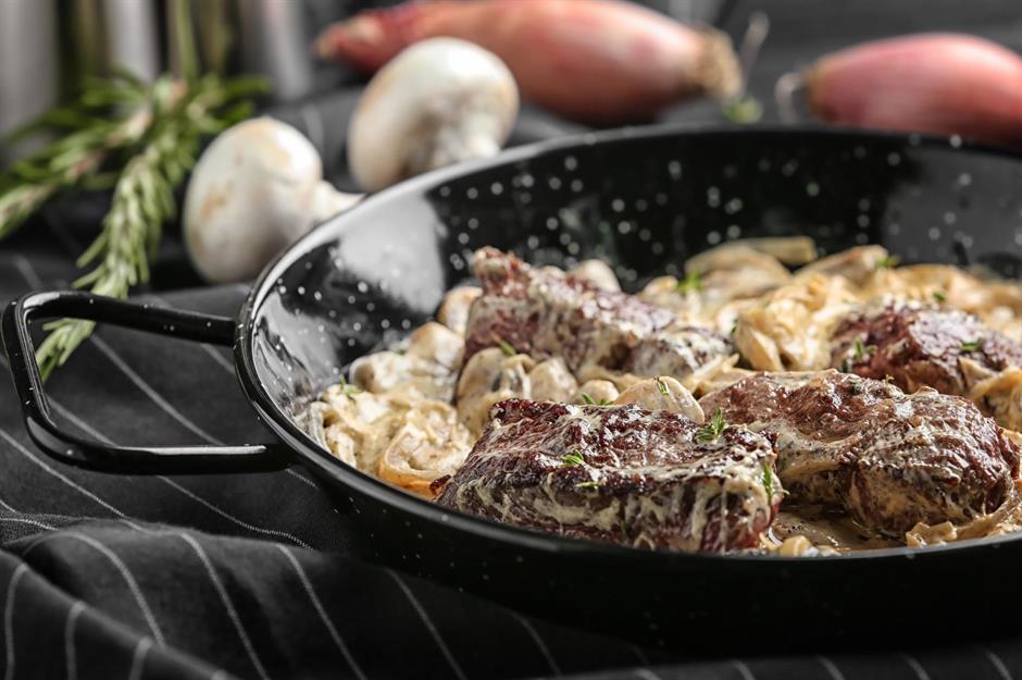 1950s: steak Diane