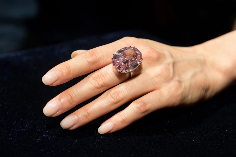 April: the Pink Star Diamond sells for a record $71.2 million (£55m)