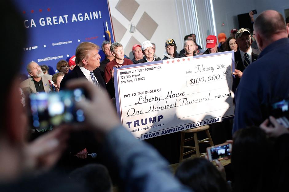 Fraudulent foundation payout: $2.5 million (£1.9m)