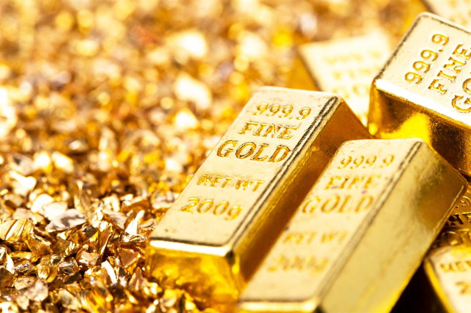 Goldbarren im weltweiten Ranking
