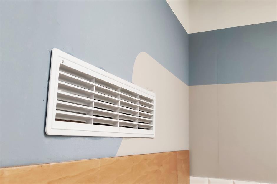 Heating empty rooms