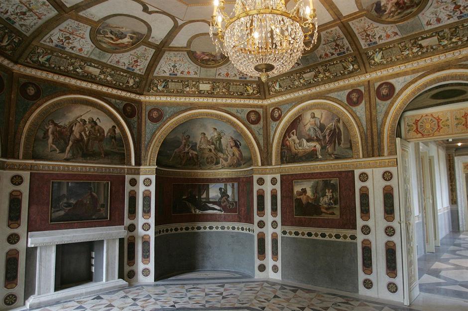 Benito Mussolinis Villa, Rom, Italien