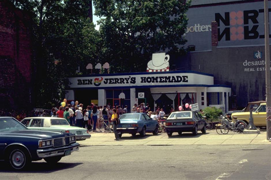 Ben & Jerry's started out as a neighbourhood ice cream parlour