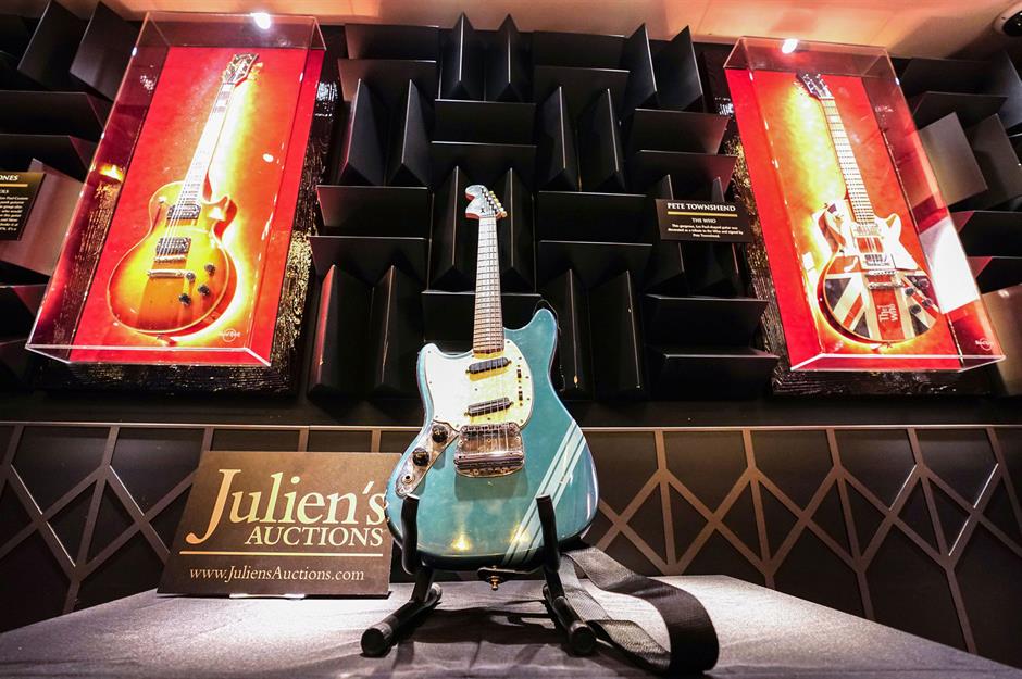 2. Kurt Cobain’s 1969 Fender Mustang: $4.55 million (£3.5m)