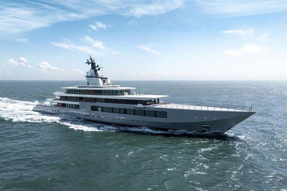 This yacht is a fashionista's dream - it's kitted out entirely by