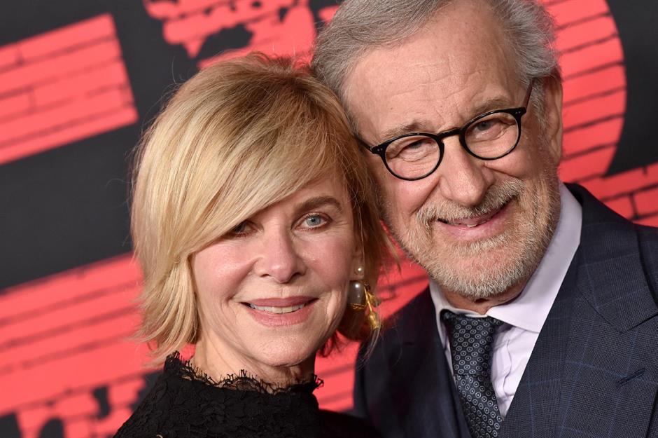 Steven Spielberg and Kate Capshaw: $4 billion (£3.8bn)