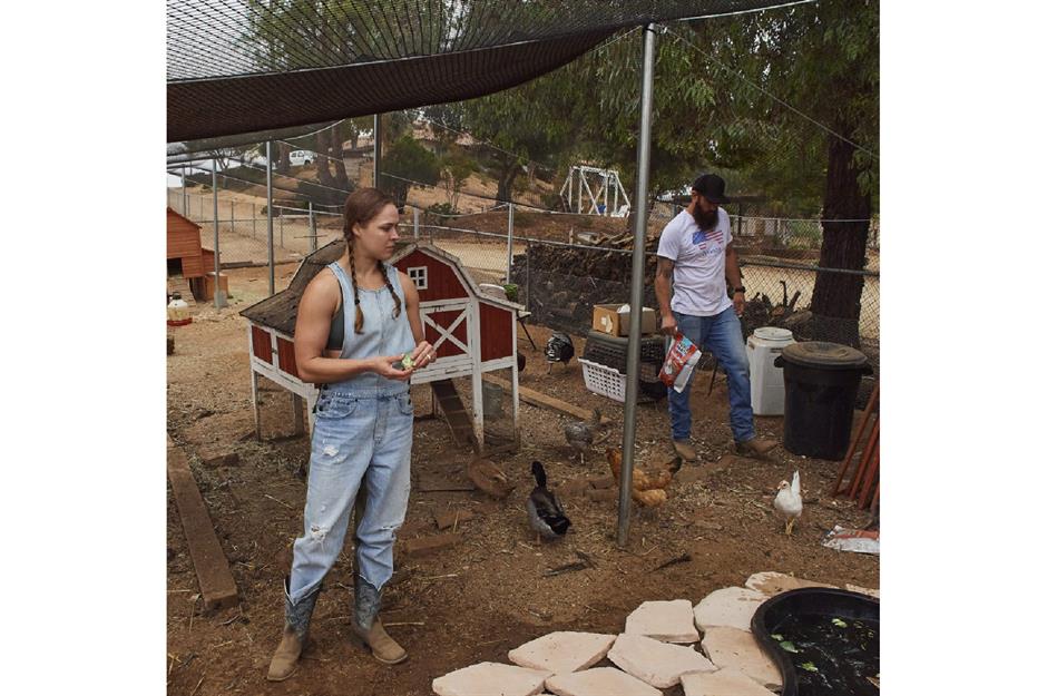 Ronda Rousey’s doomsday-ready Riverside ranch