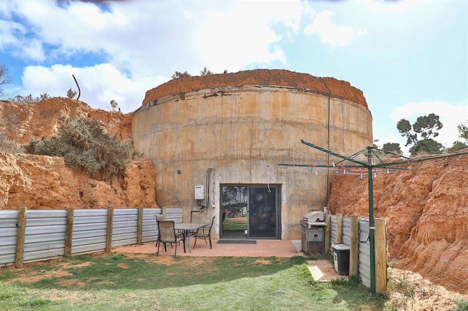 Converted Second World War bunker, Yelta, Victoria