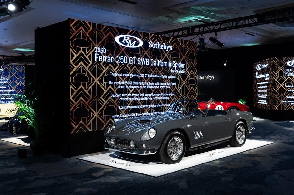 1960 Ferrari 250 GT SWB California Spyder sports cars