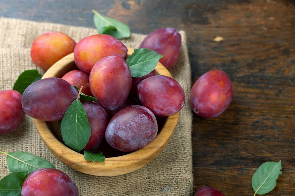 14. Plums