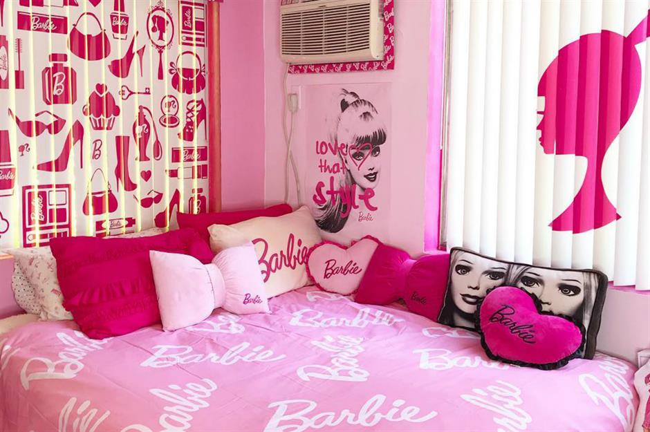 barbie themed bedroom