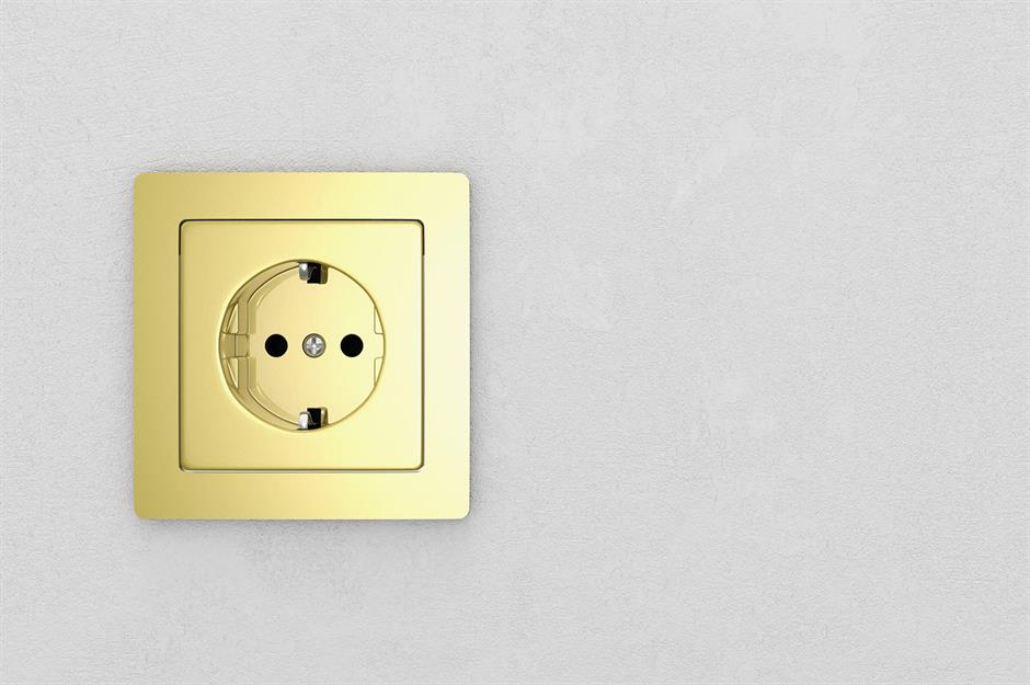 Upgrade light switch plates and outlet covers