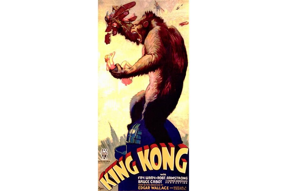 18. King Kong (American poster, 1933): $244,500 ($469k/£352k today)