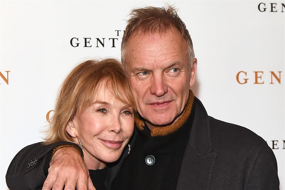 Sting and Trudie Styler: $550 million (£436m)
