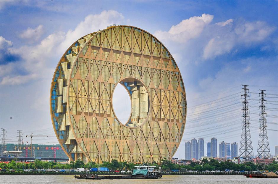 Besondere Architektur von Beijing bis Guangzhou