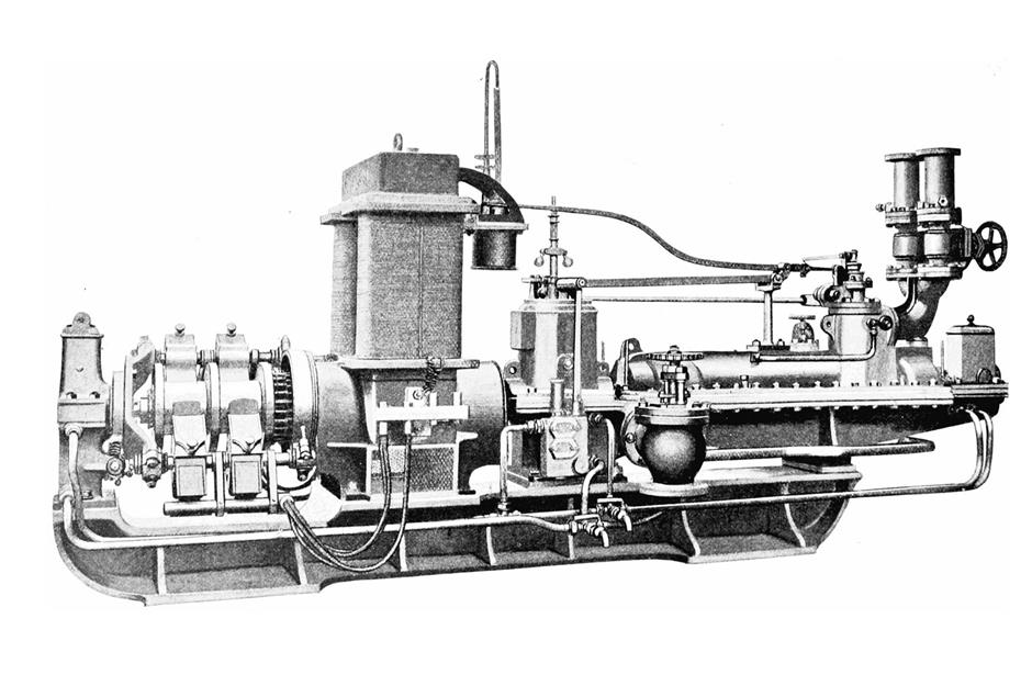Long Depression: steam turbine