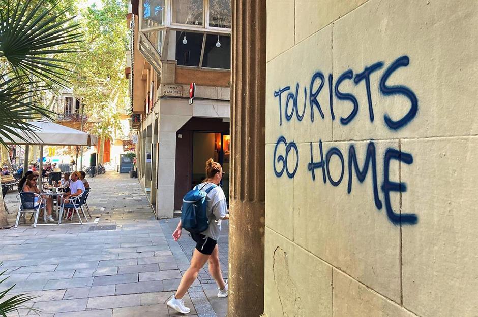 Destinationen, die weniger Touristen möchten