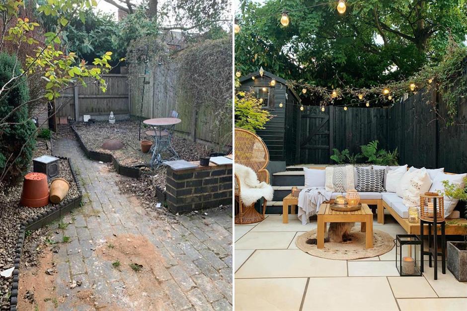 Bargain Backyard Makeovers Before And After Loveproperty Com
