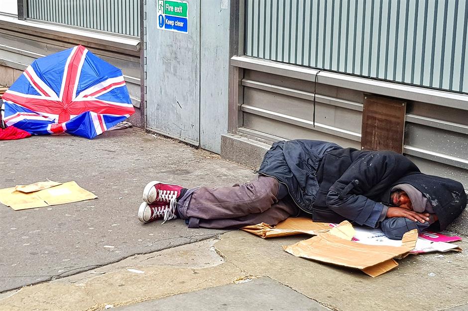 Wealthy nations with rampant poverty