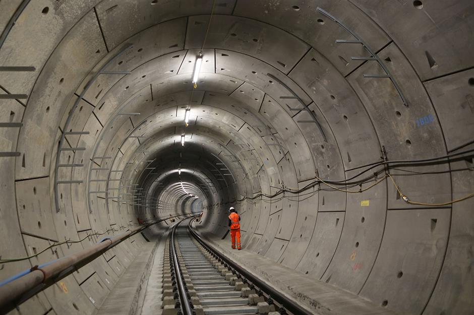 1. Crossrail/Elizabeth Line, UK: $25 billion (£18.8bn)