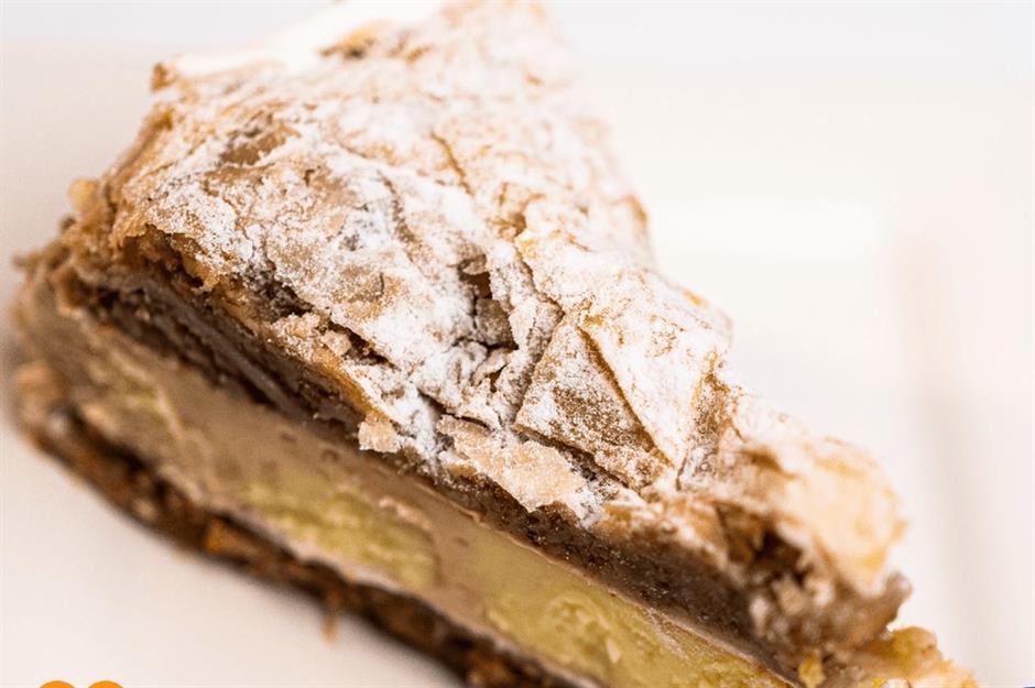 Maryland: baklava cheesecake, The Big Greek Cafe, various locations