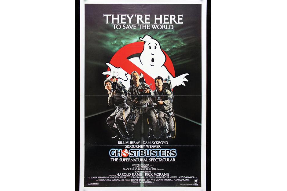 Ghostbusters (American poster, 1984): up to $500 (£367)