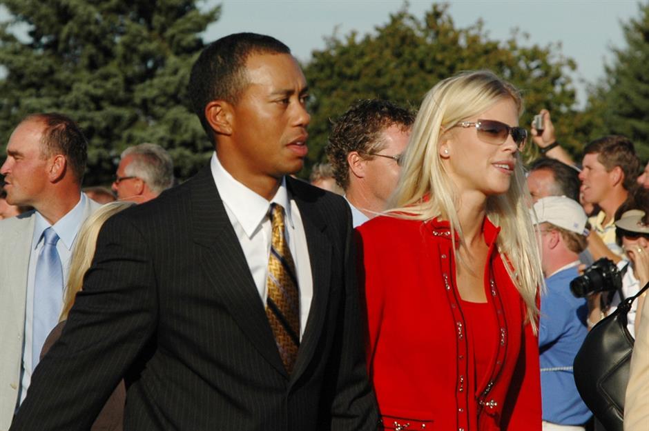Tiger Woods and Elin Nordegren: $100 million (£67m)