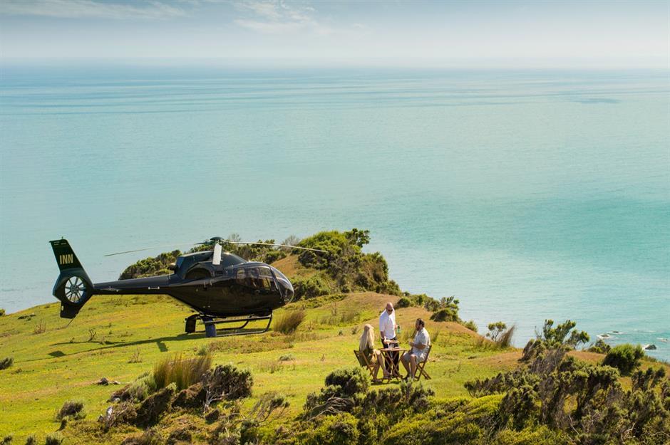 Luxe properties with parking for your private jet or chopper