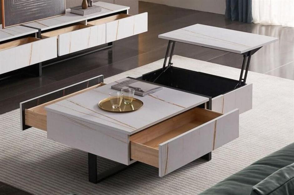 Coffee Table Turns Into Desk - Convertible Coffee Table That Transforms Into A Dining Table / But key is finding the right chair.