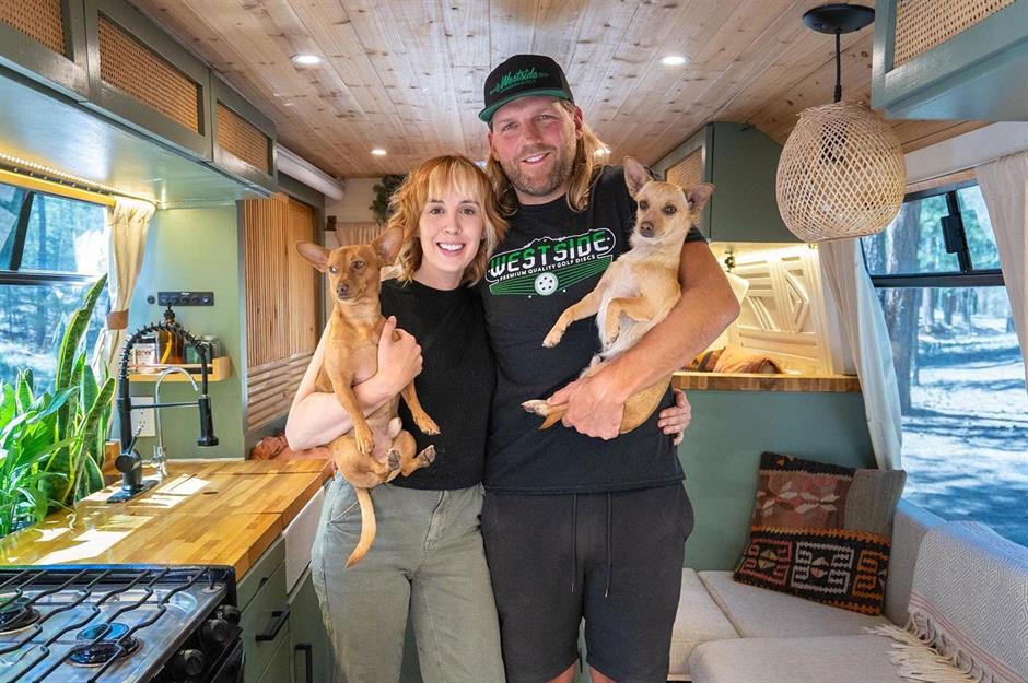 These travelers take tiny homes along for the ride