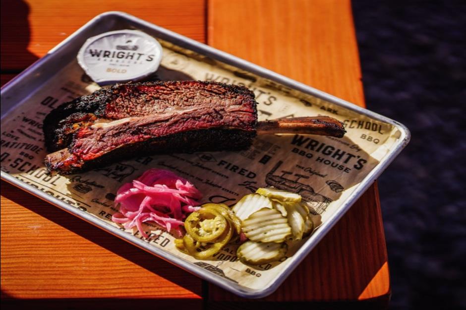 Arkansas: Wright's Barbecue, various locations