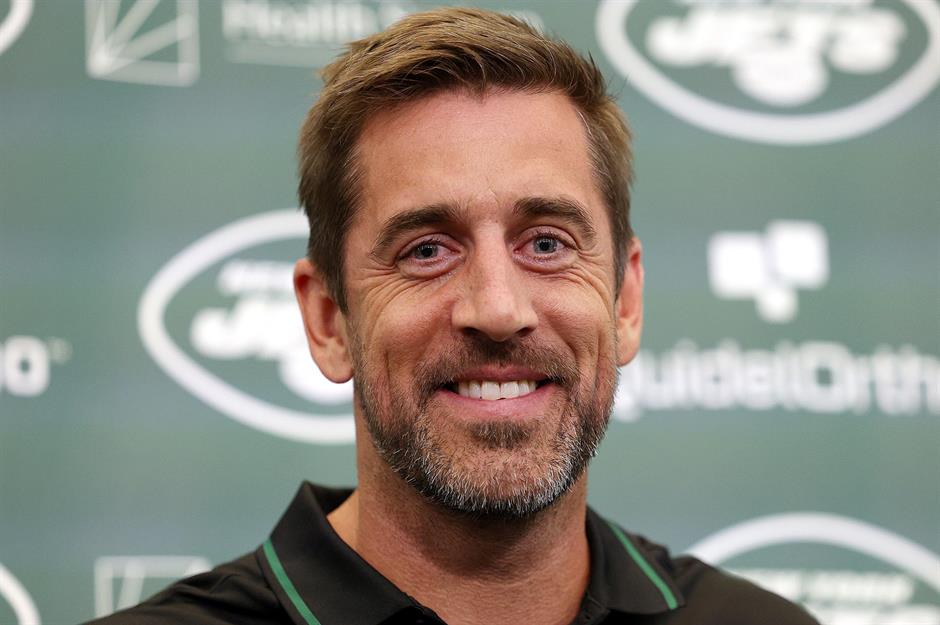 Joint 28th: Aaron Rodgers, $53 million (£43m)
