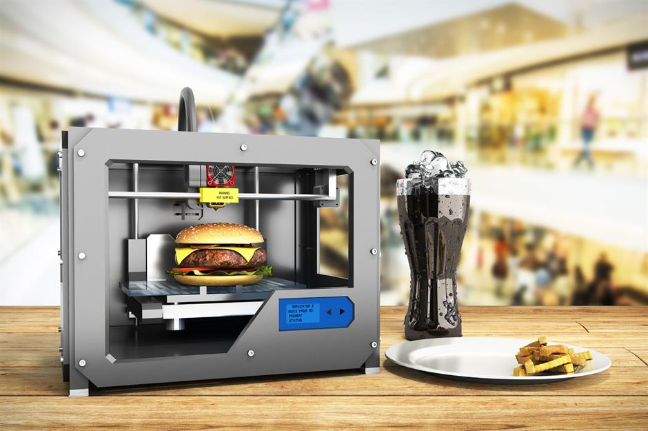 3D food printing
