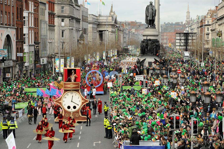 St Patrick's Day in Ireland: $81.2m (£65.5m) 
