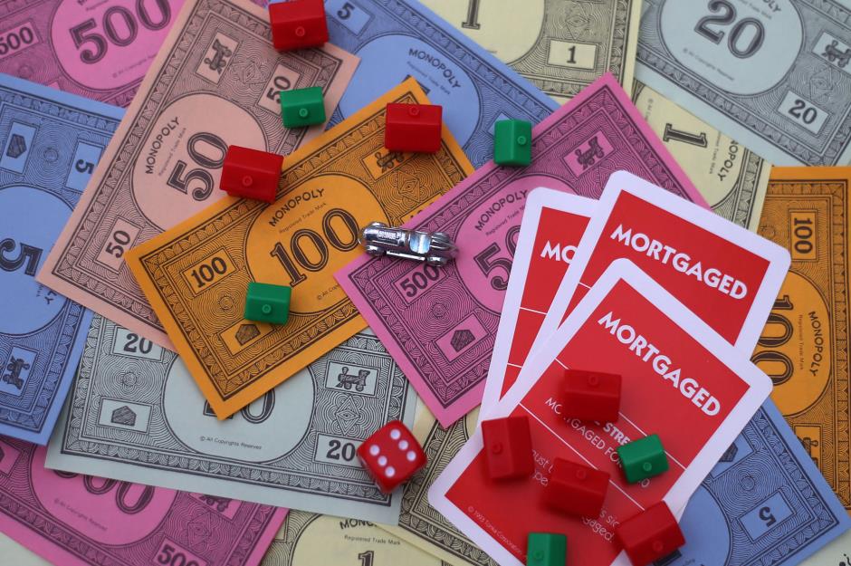 More Monopoly money is printed in the US than real cash