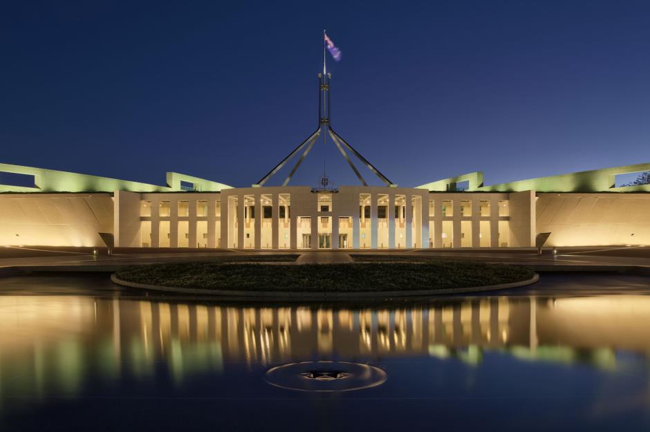 Parliament House, Canberra: $1.8 billion (£1.3bn)