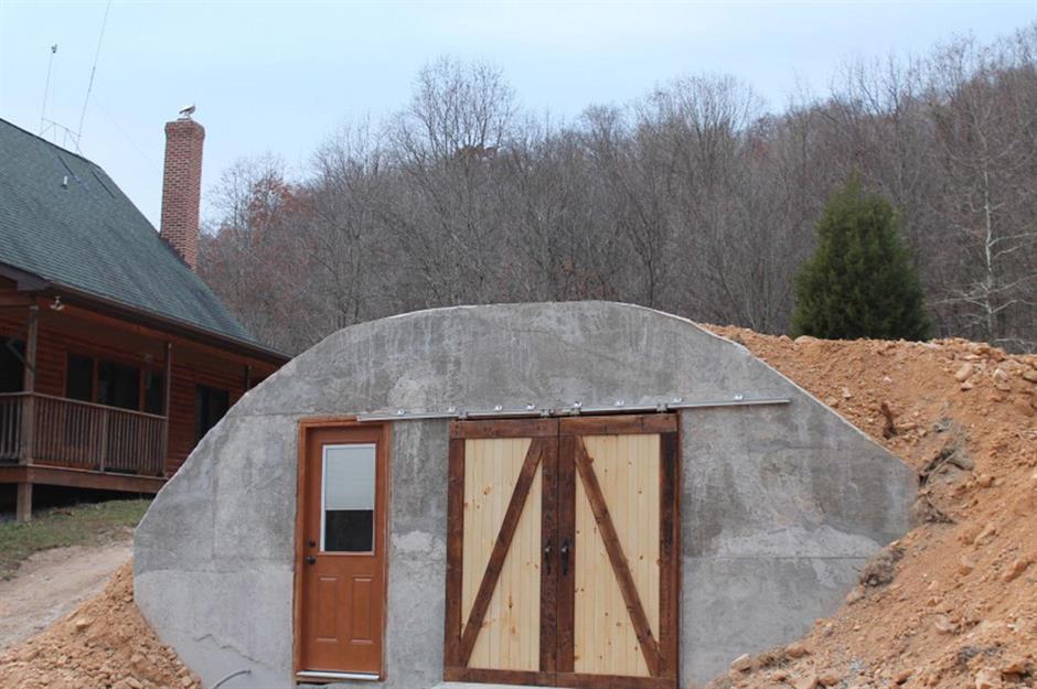 Unbelievable home shelters hidden underground